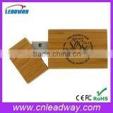 Branded Usb Flash Drive Wholesale Bamboo Usb Flash Drive With Engraved Logo and Free Sample 1gb 2gb 4gb 8gb 16gb 32gb thumbnail-1