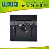 CAT.5E Single Gang Data Networking RJ45 Audio Visual Faceplate thumbnail-1