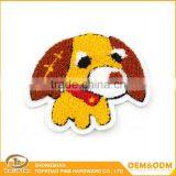 Cartoon Design Embroidery Patch Custom Embroidery Gold Fish Towel Patch Chenille Patch Sewing on Towel thumbnail-5