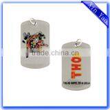 Factory Stamp Aluminum Cheap Silver Epoxy Dog Tag