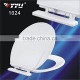 1024 Toilet Seat With Plastic Hinges, Available in White, Measures 17 Inches thumbnail-4