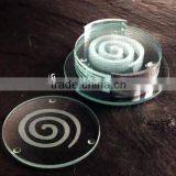 Custom Clear Blank Tempered Glass Drink Coaster thumbnail-2