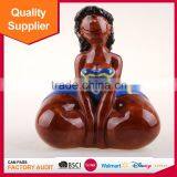 Wholesale Delicate Fancy Piggy Bank 3D Hand Painted Ceramic Coin Box thumbnail-5