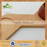 Funny Wooden Glass Base, Beech Wood Base thumbnail-5