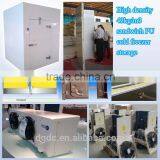 High density 43kg/m3 sandwich PU cold freezer storage