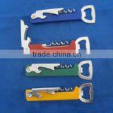 Multi-function Metal Beer Bottle Opener With Corkscrew thumbnail-1