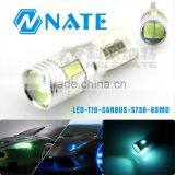 Newest Car Light Led T10 Canbus 5730 6smd Auto Assessories