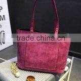 High-grade fashion design big size leather women tote bag