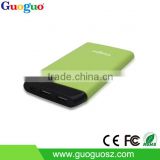 New Product 10000mah Power Bank Ultra thin Plasitc Case High Capacity Mobile Power Bank for Smartphone