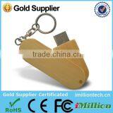 Novelty ECO-Friendly 8GB 32GB Wooden USB Pen Drive thumbnail-1