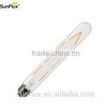 2100K warm color 6.5W T25 LED Filament Tube E27