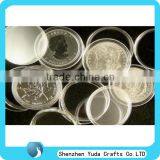 Factory Direct Gold Coin Holder Custom Clear Coin Capsule thumbnail-1