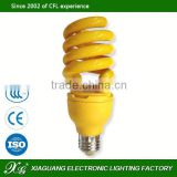 2016 Hot sale e27 yellow energy saving lamp