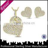 Multi Gemstones Wholesale Micro Pave Pendant, Custom Design Silver Charm Pendant thumbnail-2