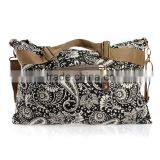 Vintage Women Canvas Leather Satchel Messenger Shoulder Handbag Shopper Bag Tote thumbnail-5