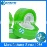 Green Color Water Based Acrylic Bopp Stationery Tape for USA Market