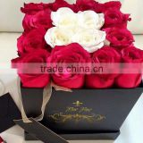 Luxury rose packaging box or flower boxes in handmade