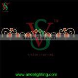 2016 New Latest 2D Motif Cross Street Led Light Hanging Star Street Light for Outdoor Street Decoration thumbnail-4