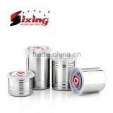 8pcs Stainless Steel Airtight Canister Set