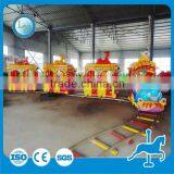 Hot Indoor Play Centre Equipment Electric Track Elephant Train For Sale thumbnail-2