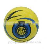 Yellow Color Machine Stitched pu Matte Size 5 Football thumbnail-5