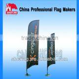 Advertising Durable Custom Beach Feather Flag Pole Mount