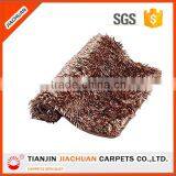 Short Pile Polyester Shiny Chenille Floor Mat thumbnail-1