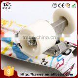 70kgs Top ABS Deck Material PU Wheels OEM Fish Shape Skateboard thumbnail-6