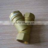 Yellow Brass Y Type Female Strainer Valve thumbnail-4