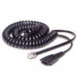 Jabra 8800-01-01 GN QD Coiled Cord With 2.5mm Plug thumbnail-1