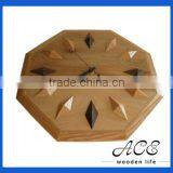 Personalized Wooden Polyhedron Clock for Home Decoration OEM Clock New Design thumbnail-1