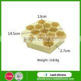 Wholesale Honeycomb Shape Silicone Ice Cube Tray ,Bee's Nest Silicone Ice Cube Tray Mold thumbnail-3