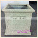 SAST-90023 Hotsale White Fiberglass Planter for Flower Decoration thumbnail-1
