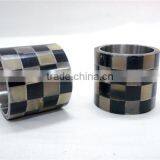 Horn Napkin Ring,Designer Napkin Rings,Napkin Ring,Table Napkin Rings,Decorative Napkin Rings,Metal Napkin Rings,Table Top Items thumbnail-1