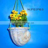 Wall Hanging Ceramic Flower Pot thumbnail-1