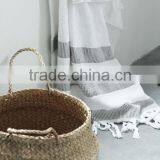 Nature Seagrass Belly Baskets/ Eco-friendly Seagrass Laundry Baskets thumbnail-5