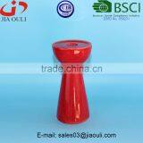 BSCI Audit Factory Wedding Table Centerpieces Ceramic Candlestick Red Pillar Candle Holder thumbnail-2