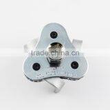 1/2 Drive Auto Adjust 2 Ways 3 Jaw Round Chrome Plated Flat Type Oil Filter Wrench thumbnail-3