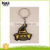 Cartoon Pumpkin Custom Logo Pendant PVC Plastic Key Chain thumbnail-3