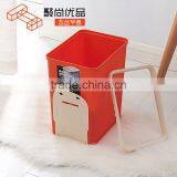 L00107 2017 New Design High Quality Plastic Trash Bin, Plastic Recycle Bin thumbnail-2