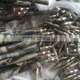 Mixed Camouflag Carbon Fiber Steel Arrows With 100gr Screw-in Points And Blazer Vanes thumbnail-2