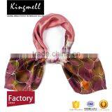 Square Silk Lady Scarf Customizable With Digital Printing thumbnail-3