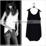 Promotional Women Black Tank Top for Export thumbnail-1