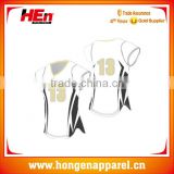 Wholesale design your own volleyball jersey sublimation printed /custom volleyball jersey design