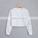 Crop Top Sweatsirt With Your Design. No Minimum. Real Factory. 3-5 Days Production thumbnail-5