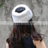 CX-E-29E Hand Knitted Real Mink Fur Neck Warmer Fur Snood Hair Band thumbnail-6