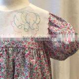 2017 Wholesale Kids Beautiful Model Spain Baby Floral Clothes Frock Dresses for Baby Wear thumbnail-2