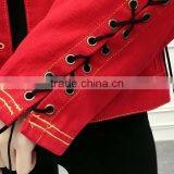 Zm35758a Ladies Stylish Denim Coat Wholesale Fashion Jackets thumbnail-4
