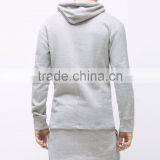 2017 Ripped French Terry Sport Wears Grey Tracksuit Running Suits for Men thumbnail-3
