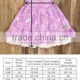 Little Girls Easter Bunny Purple Vintage Style Pinafore Lace Twril Holiday Dress thumbnail-2